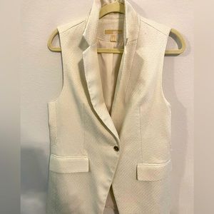 Michael Kors White Vest